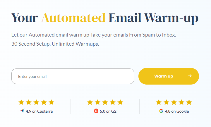 automated email warm-up